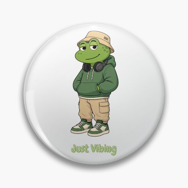 Item preview, Just Vibing designed and sold by MemeInspiration.