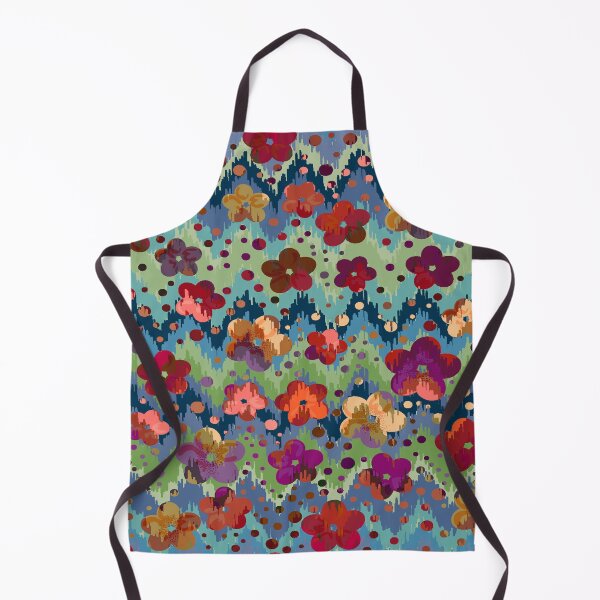 Item preview, Vintage Colorful Retro Floral Pattern designed and sold by Johnnies.