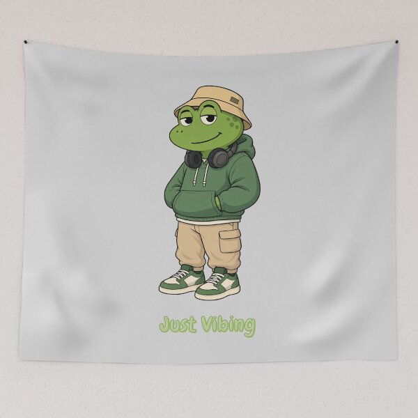 Item preview, Just Vibing designed and sold by MemeInspiration.