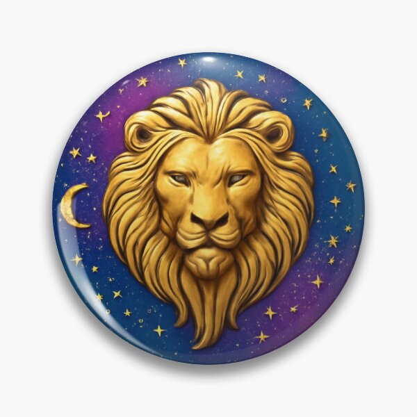 Item preview, Leo Zodiac Sign Sticker - Cosmic Aura Leo Zodiac Art designed and sold by Dany and Dom.