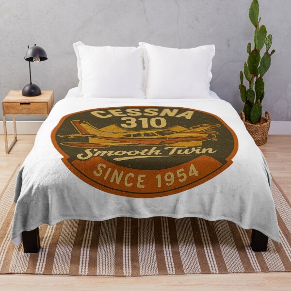 Item preview, Cessna 310 Smooth Twin Vintage Airplane Aviation Badge designed and sold by CityMerch4.