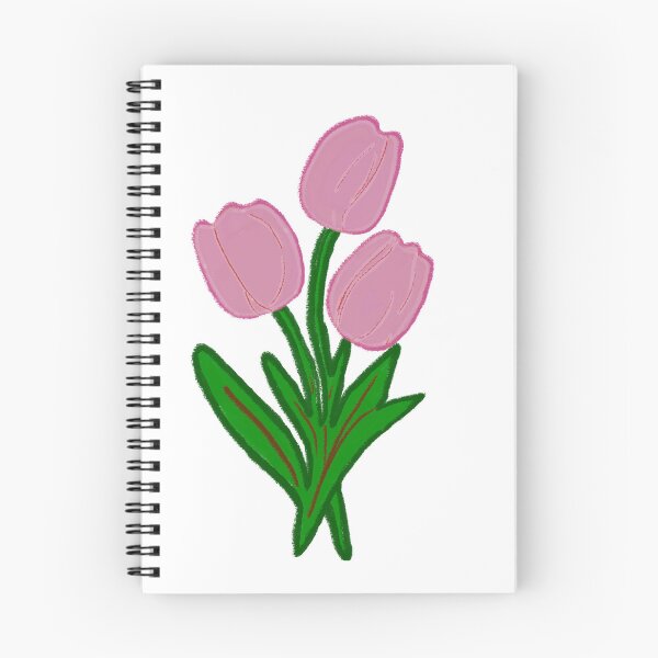Item preview, Pink Tulip Bouquet Floral Illustration Graphic designed and sold by AyaanArtStudio.