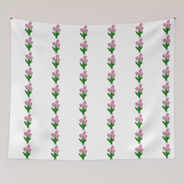 Item preview, Pink Tulip Bouquet Floral Illustration Graphic designed and sold by AyaanArtStudio.