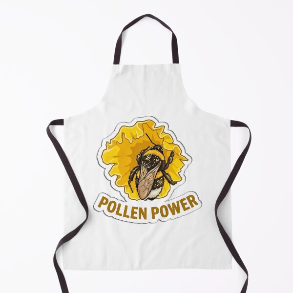 Item preview, Pollen Power Bumblebee Yellow Flower Illustration designed and sold by FotoBastek.