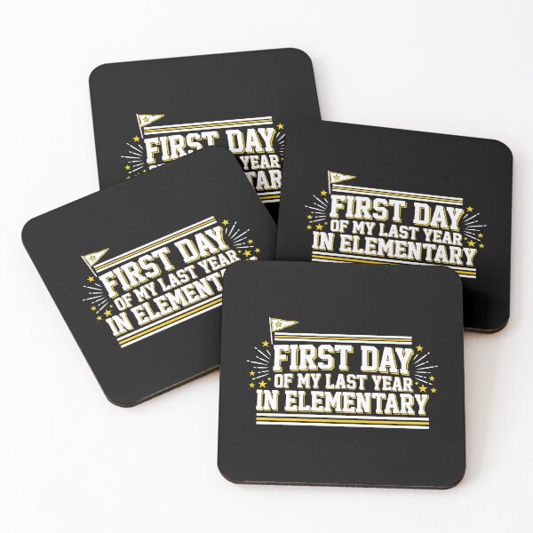 Item preview, First Day of My Last Year in Elementary Back to School designed and sold by Redgiant87x.