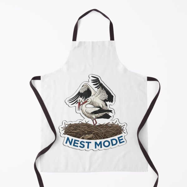Item preview, Nest Mode Storks In Nest Illustration designed and sold by FotoBastek.