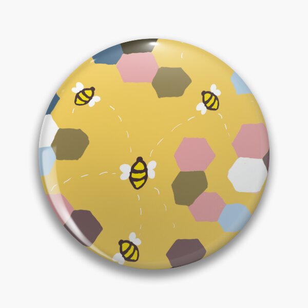 Item preview, Bee Garden Earthy Sping Yellow designed and sold by Designs by Sara Felton.