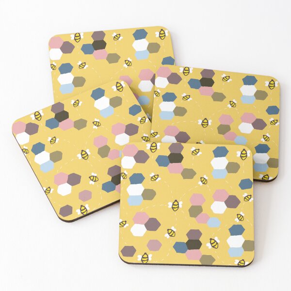 Item preview, Bee Garden Earthy Sping Yellow designed and sold by Designs by Sara Felton.