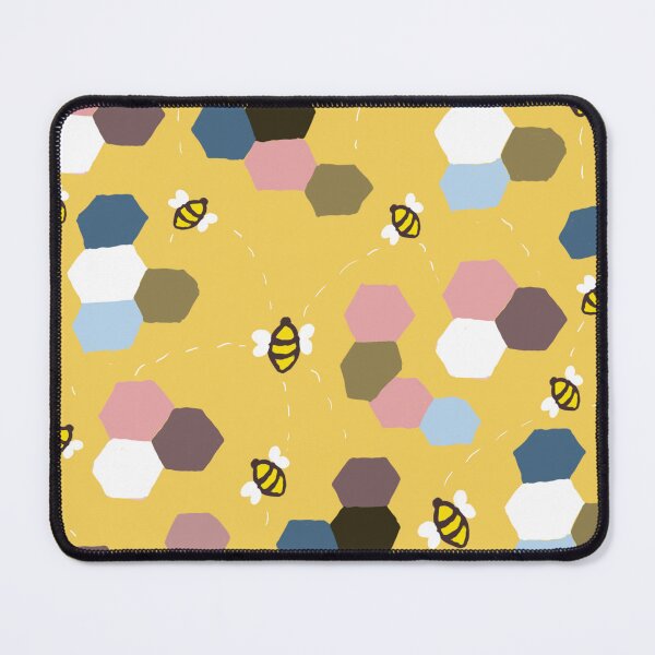 Item preview, Bee Garden Earthy Sping Yellow designed and sold by Designs by Sara Felton.