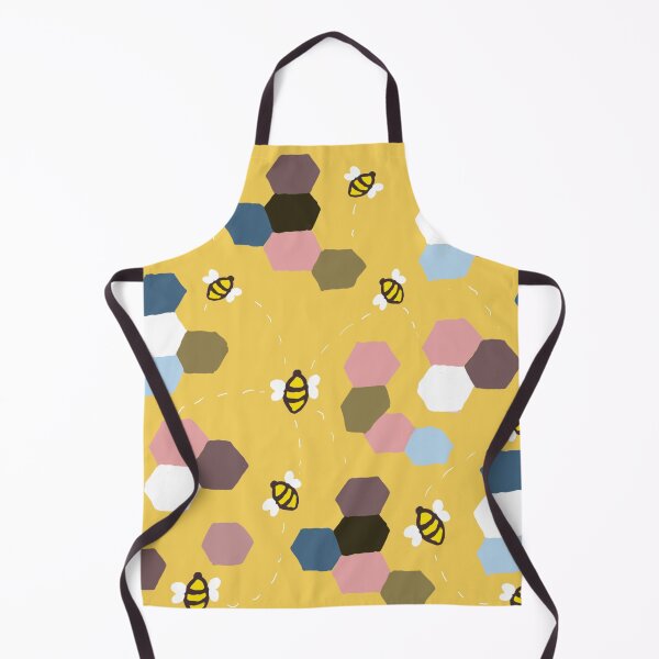 Item preview, Bee Garden Earthy Sping Yellow designed and sold by Designs by Sara Felton.