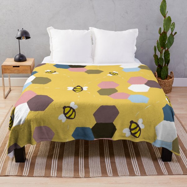 Item preview, Bee Garden Earthy Sping Yellow designed and sold by Designs by Sara Felton.