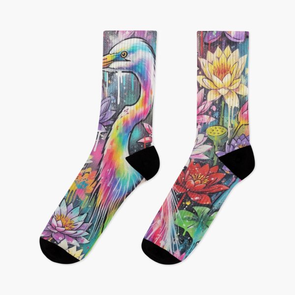 Item preview, Egrets in the lotus pond designed and sold by PP&RAINBOW SHOP.