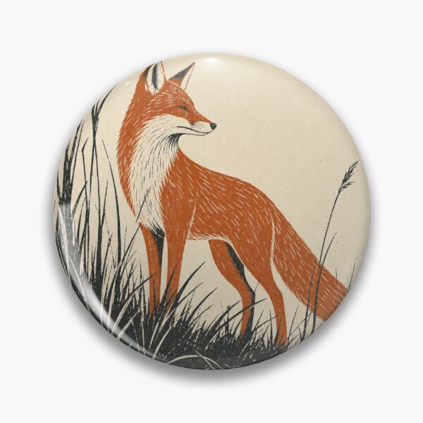 Item preview, Red Fox in Tall Grass designed and sold by Sarcastic designs.