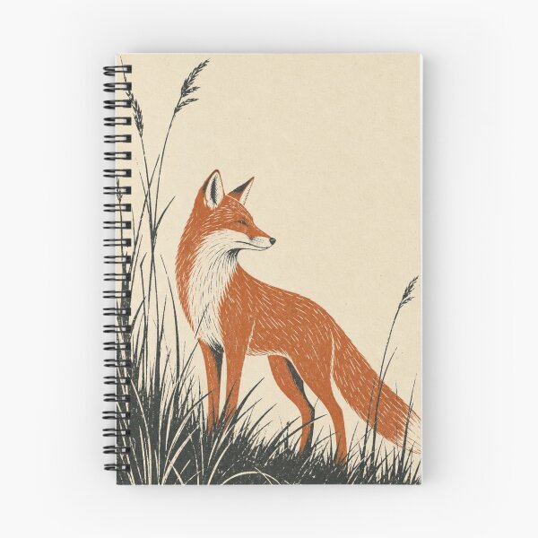 Item preview, Red Fox in Tall Grass designed and sold by Sarcastic designs.