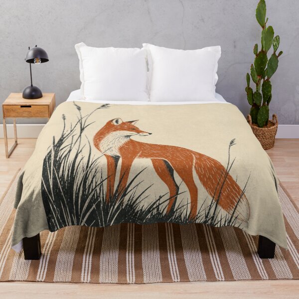 Item preview, Red Fox in Tall Grass designed and sold by Sarcastic designs.