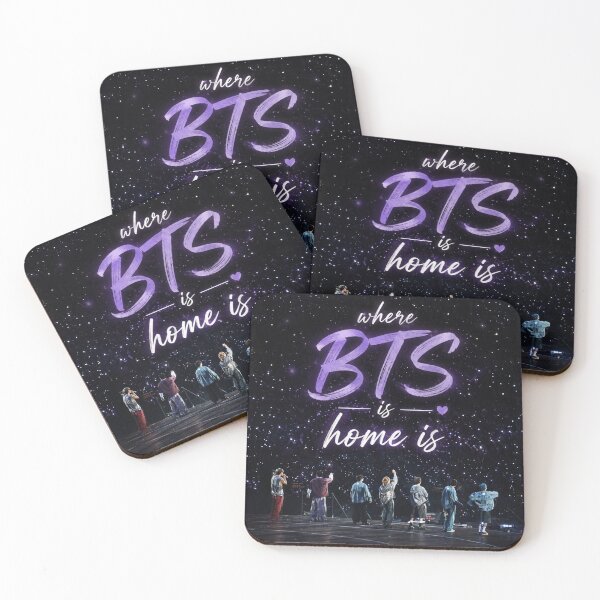 Item preview, Where BTS is home is ARMY Poster designed and sold by Purple Ocean.