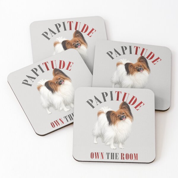 Item preview, Papitude Papillon Dog Own The Room designed and sold by PapillonArtStudio.