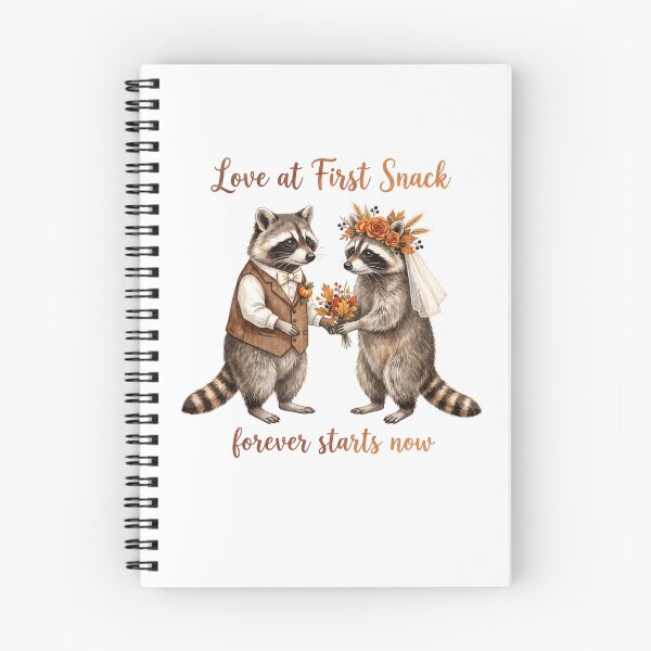 Item preview, Autumn Raccoon Wedding designed and sold by Tiffany Roy.