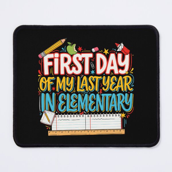 Item preview, First Day of My Last Year in Elementary First Day of School designed and sold by Redgiant87x.