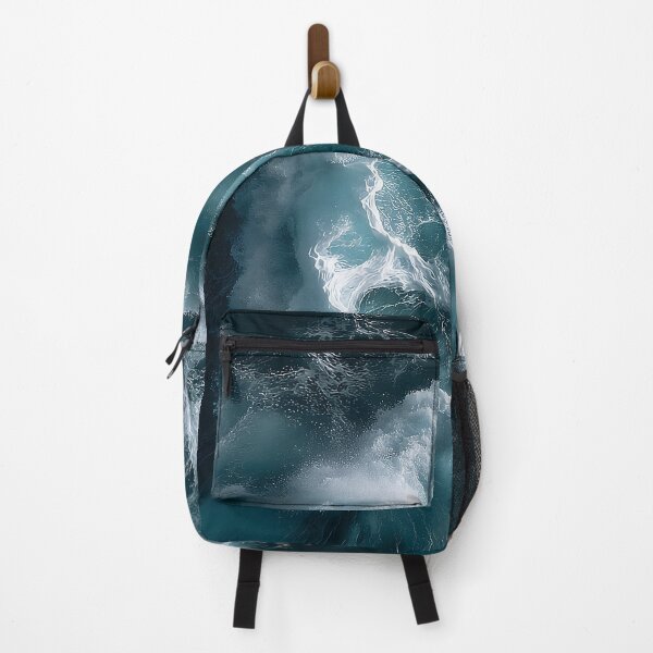 Item preview, Sea Foam Patterns Winding Over Deep Turquoise Ocean Water designed and sold by Yoruhara.