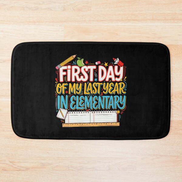 Item preview, First Day of My Last Year in Elementary First Day of School designed and sold by Redgiant87x.