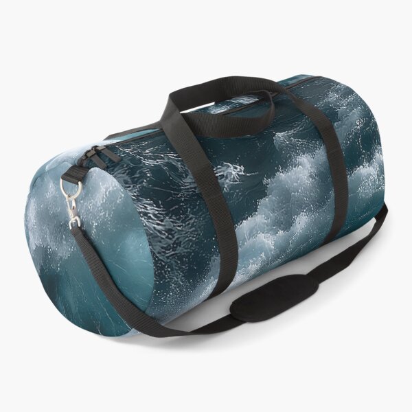 Item preview, Sea Foam Patterns Winding Over Deep Turquoise Ocean Water designed and sold by Nine Lives Studio.