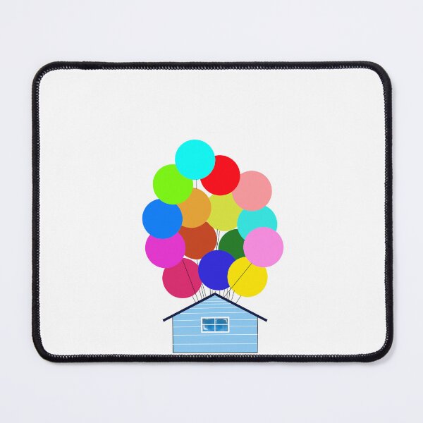 Item preview, Home with colorful balloons Digital Art designed and sold by hondaart.