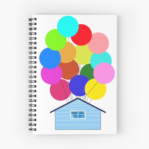 Item preview, Home with colorful balloons Digital Art designed and sold by hondaart.