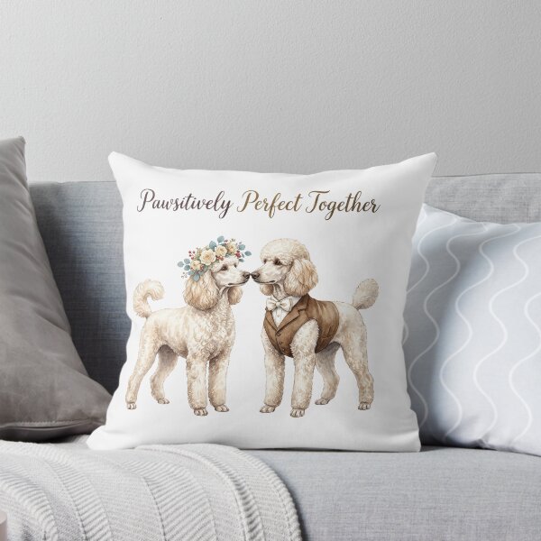 Item preview, Poodle Wedding Couple designed and sold by Roy & Tiffany.
