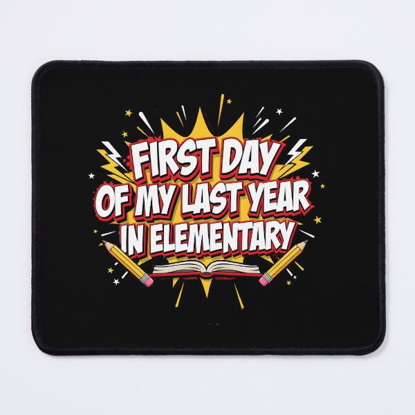 Item preview, First Day of My Last Year in Elementary School Milestone designed and sold by Redgiant87x.