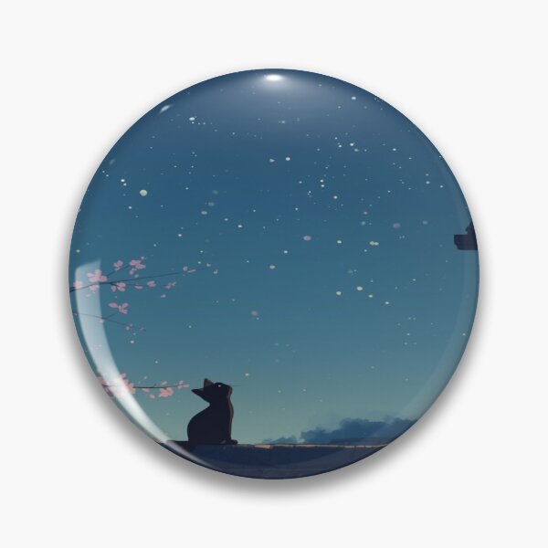 Item preview, A window, a cat, and the night designed and sold by DreamistStore.