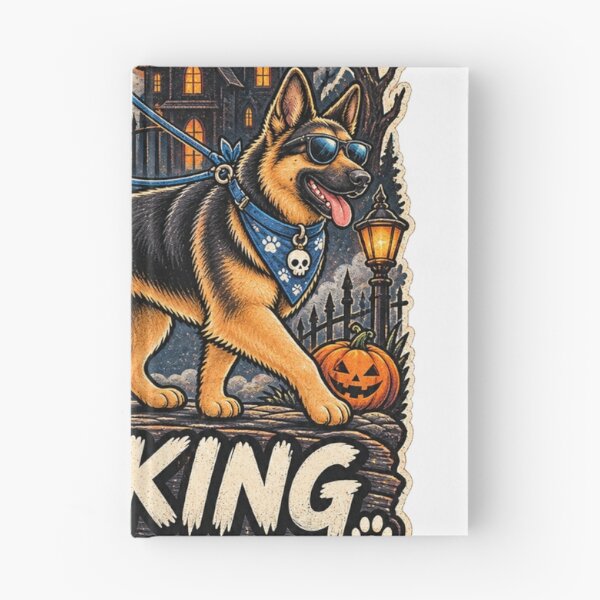 Item preview, Walking My Boo's German Shepherd Halloween Shirt Funny Ghost Dog Shirt designed and sold by KnrNazimTHRE4DS.