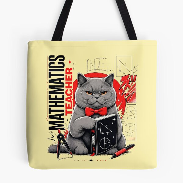 Item preview, Copy of Mathematics Teacher British Shorthair Cat Geometry Calculus Manga Graphic T-Shirt | Funny Math Professor Cat STEM Teacher Gift designed and sold by illeN-Art-World.