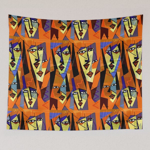 Item preview, Faces in the Crowd designed and sold by ViaARTfactory.