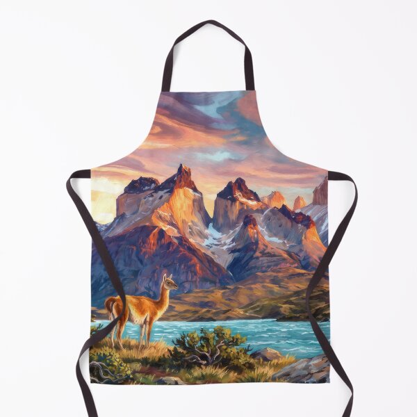 Item preview, Torres del Paine Patagonia Sunrise designed and sold by RedPeaStudio.
