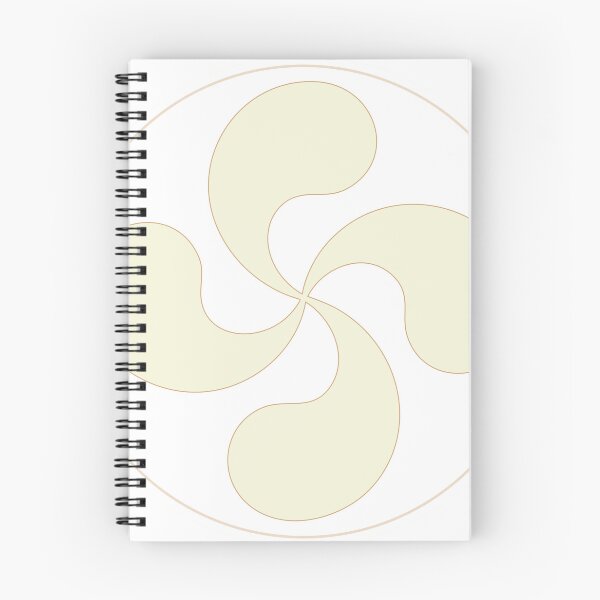 Item preview, Lauburu Cream Vintage — Soft Basque Cross Line Art designed and sold by DONOSTIADESIGN.
