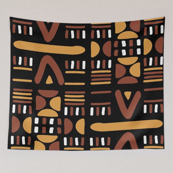 Item preview, African Bogolan mud fabric – the textile heritage of Mali designed and sold by Wolagno.