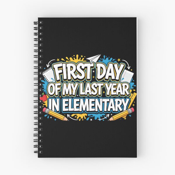 Item preview, First Day of My Last Year in Elementary Back to School designed and sold by Redgiant87x.