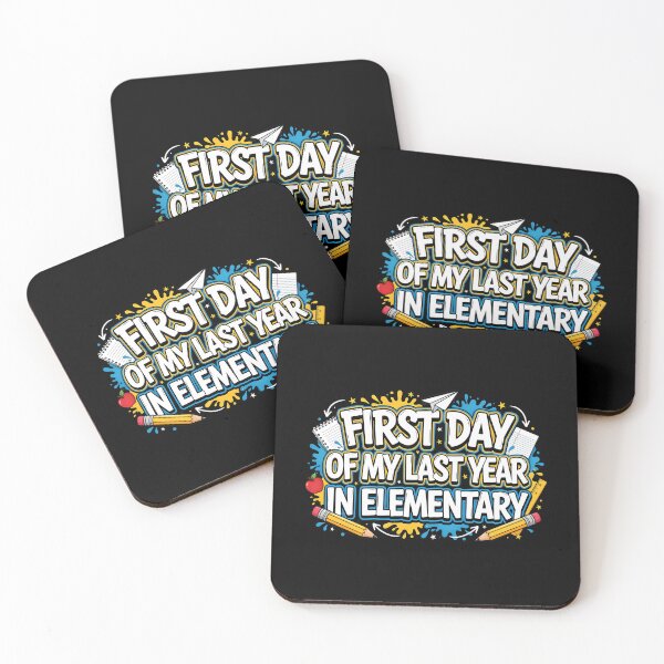 Item preview, First Day of My Last Year in Elementary Back to School designed and sold by Redgiant87x.
