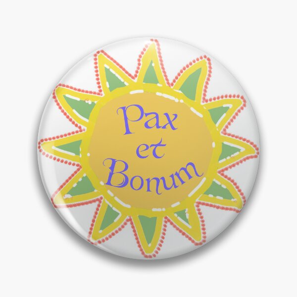Item preview, Pax et Bonum  designed and sold by Franciscan Gifts .