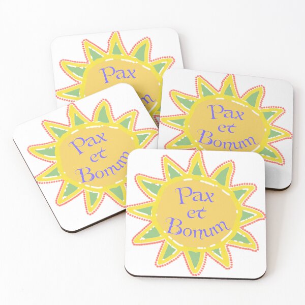 Item preview, Pax et Bonum  designed and sold by Franciscan Gifts .