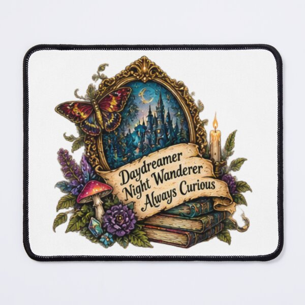Item preview, Daydreamer, Night Wanderer, Always Curious – Whimsical Fantasy designed and sold by Edenglow Prints & Peculiars.