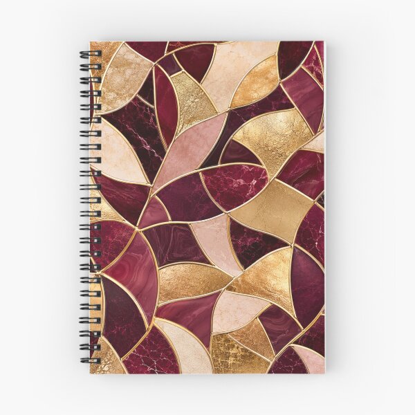 Item preview, Burgundy & Gold Mosaic Phone Case – Luxury Elegant Abstract Design designed and sold by Nara8.