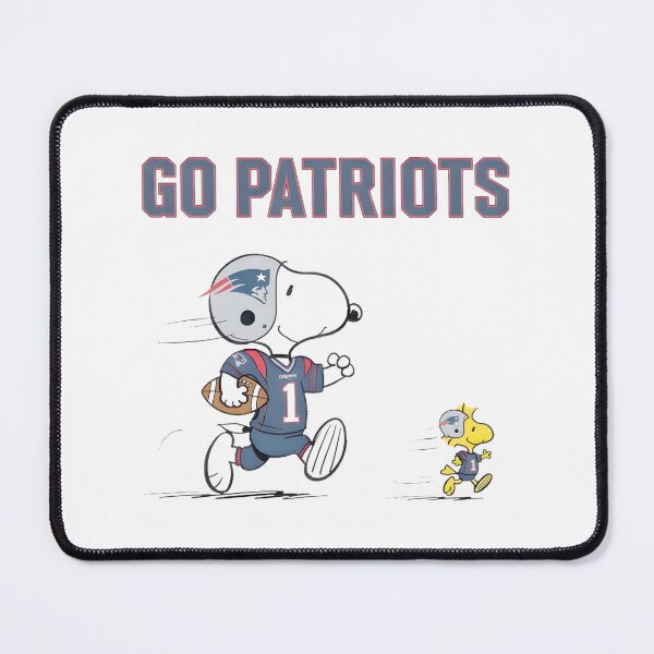 Item preview, New England Patriots Snoopy Go Patriots Football Fan Art ⭐⭐⭐⭐⭐ designed and sold by kimcstein.