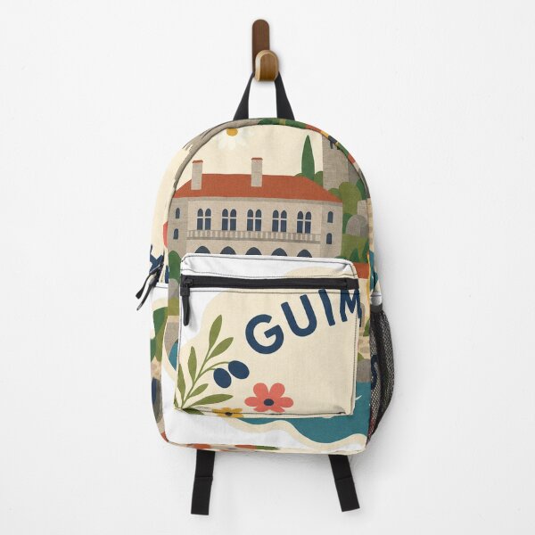 Item preview, Guimaraes Portugal Travel Souvenir Modern Folk Art designed and sold by VisualArtsOasis.