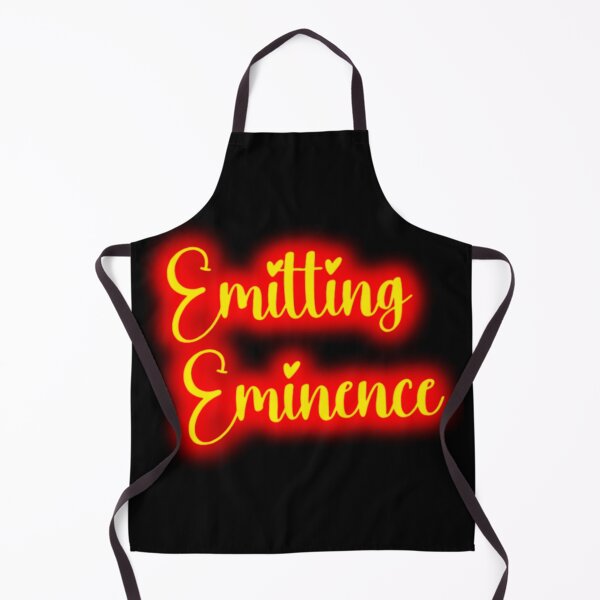 Item preview, Emitting Eminence - Glowing Neon Red & Yellow Cursive Graphic designed and sold by Emit Eminence.