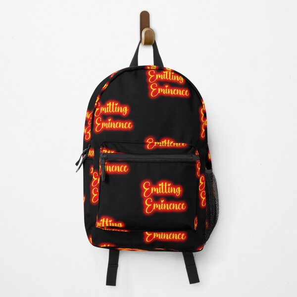 Item preview, Emitting Eminence - Glowing Neon Red & Yellow Cursive Graphic designed and sold by Emit Eminence.