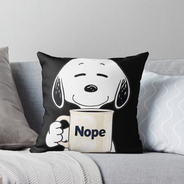 Item preview, Nope Snoopy M: Funny Sassy Beagle Quote Art ⭐⭐⭐⭐⭐ designed and sold by kimcstein.