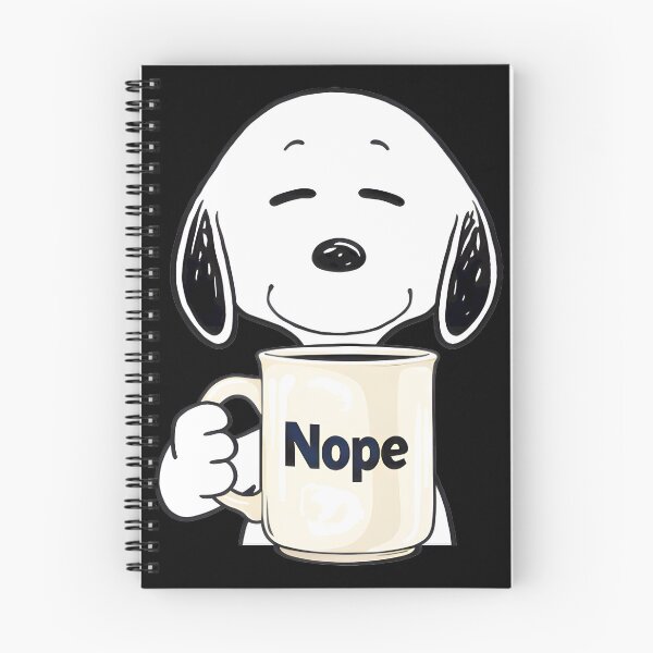 Item preview, Nope Snoopy M: Funny Sassy Beagle Quote Art ⭐⭐⭐⭐⭐ designed and sold by kimcstein.
