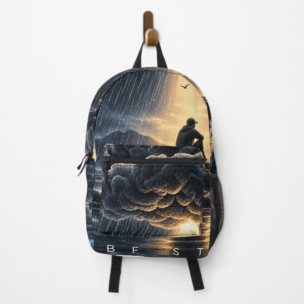 Item preview, Be Still | Christian Faith Storm Art designed and sold by Cool Robot Bro..